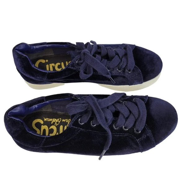 Sam Edelman Circus Velvet Caprice Sneakers Size  6 - Picture 5 of 9